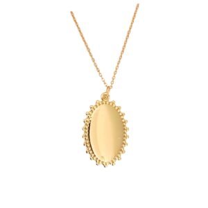 Collar Medalla Dots Personalizable