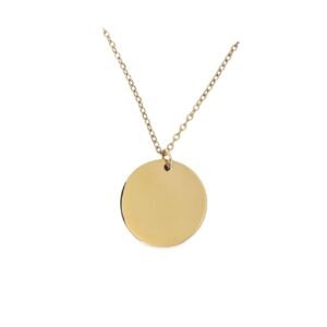 Collar Burbuja Gold 20mm