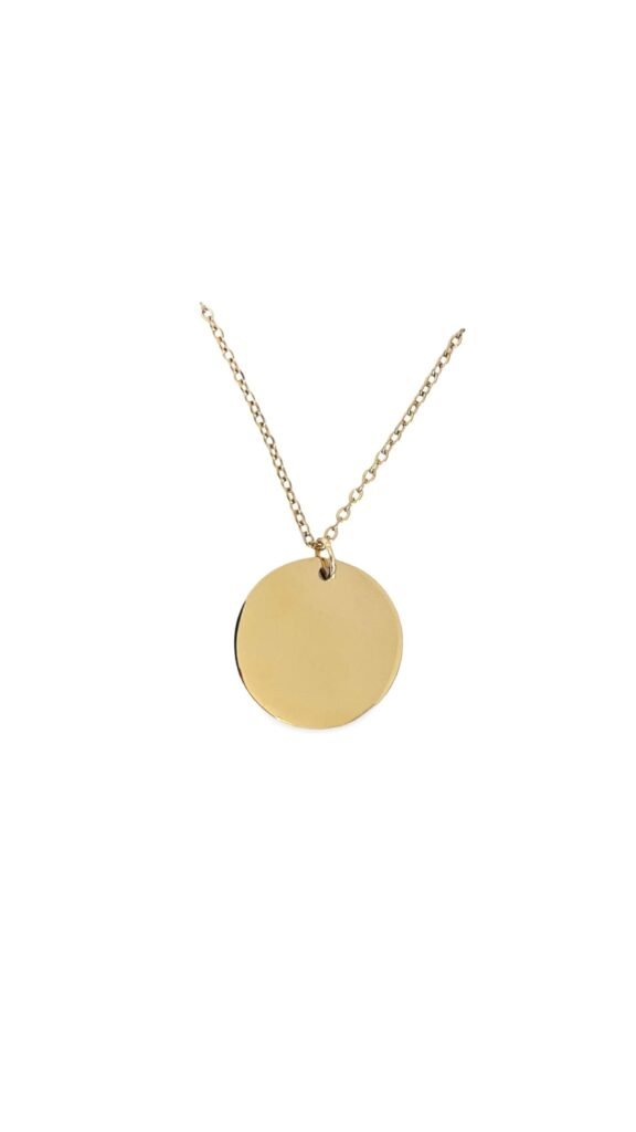 Collar Burbuja Gold 20mm