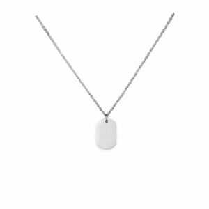 Placa Mini Silver Personalizable