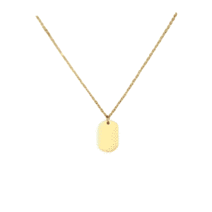 Placa Mini Gold Personalizable