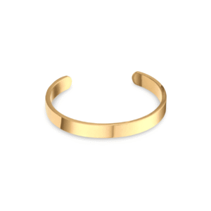 Brazalete Basic Personalizable Gold 8mm