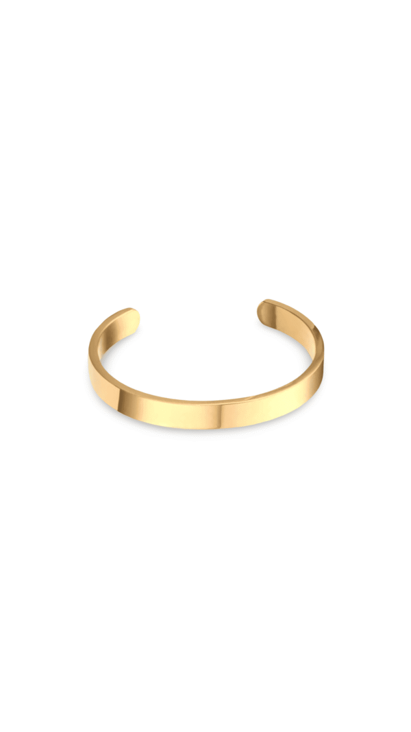 Brazalete Basic Personalizable Gold 8mm