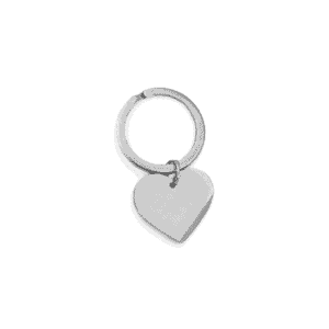 Llavero Cora Personalizable Silver