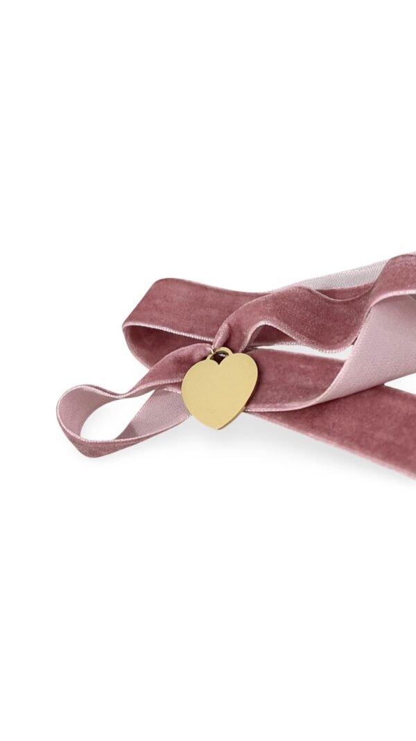 Medalla Corazón Gold Ramo de Novia