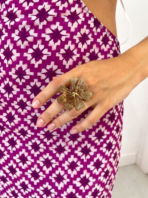 Anillo Flower Maxi