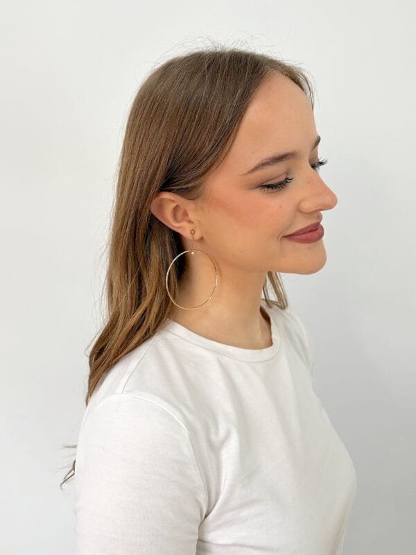 Pendientes Maxi Circle Circon