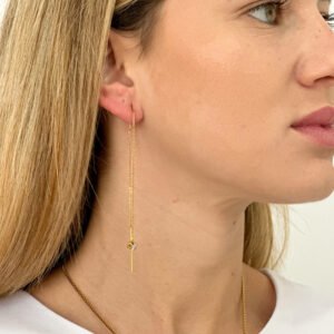 Pendientes Long Circon