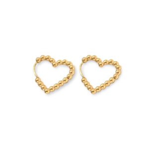 Argollas Cora Dots Gold