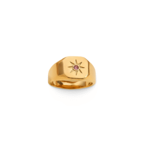 Anillo Pink Star