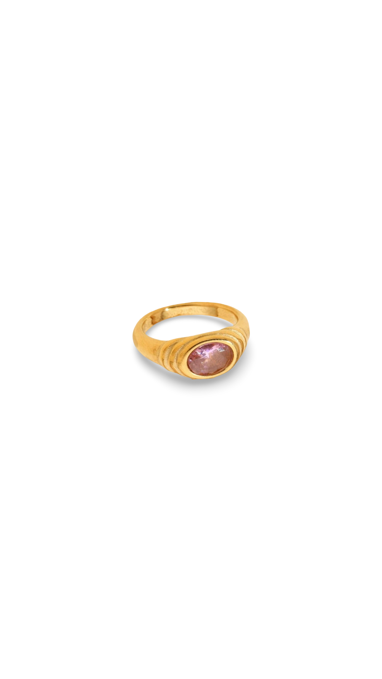 Anillo Pink Circon