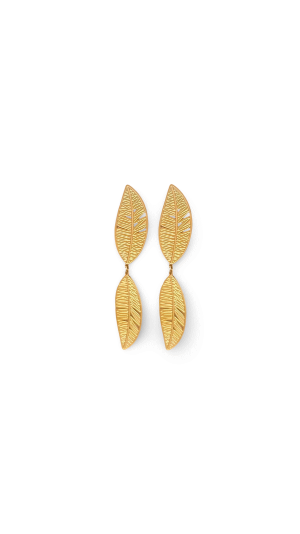 Pendientes Doble Hoja