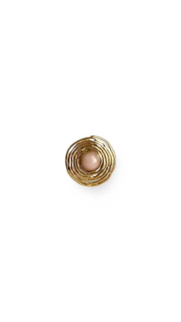 Anillo Saturn Rosa