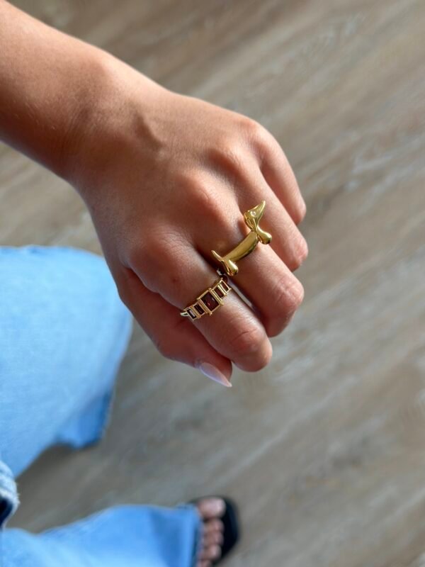 Anillo Teckel Gold - Imagen 2