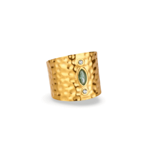 Anillo Dubai Verde Gold