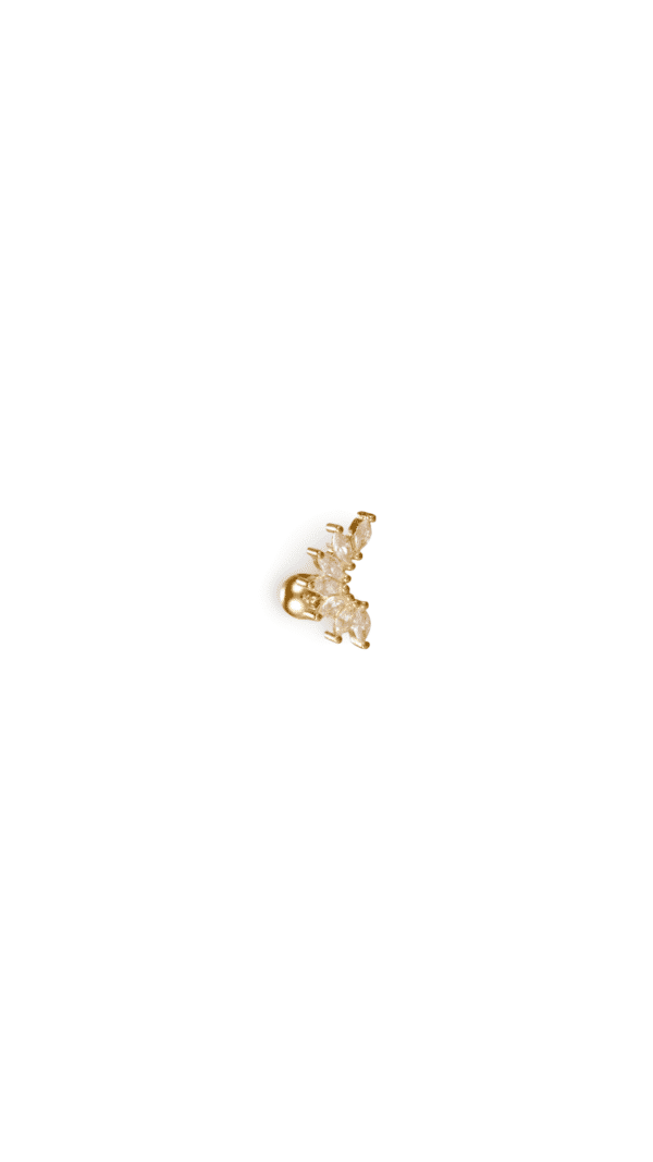 Piercing Wing Circon Gold