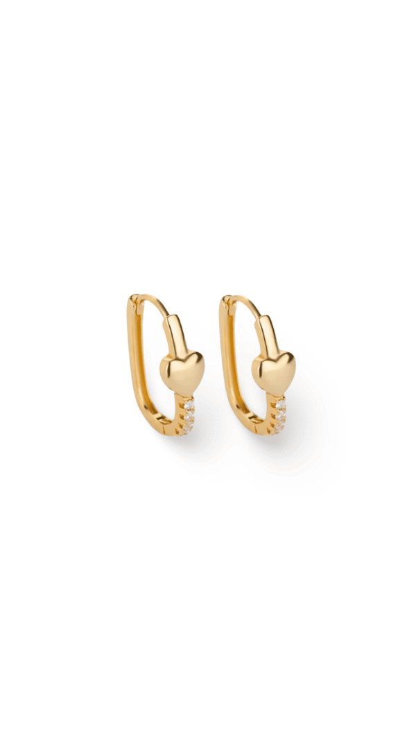 Argollas Oval Cora Circon Gold