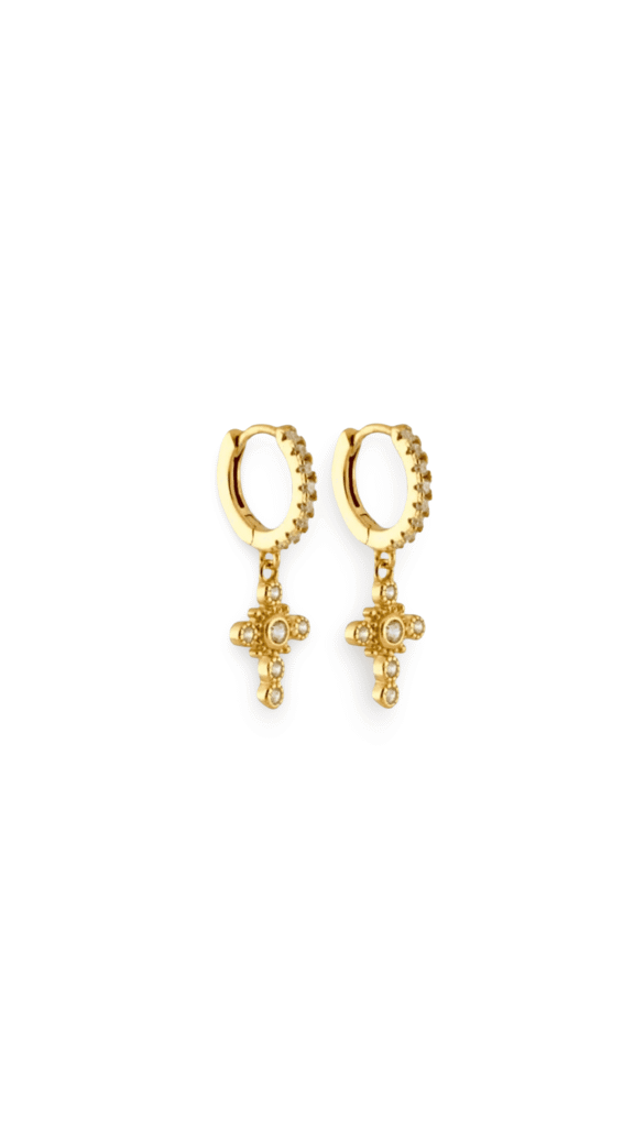 Aritos Cruz Circon Gold