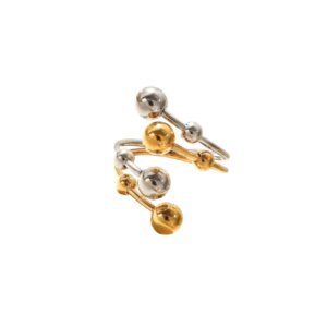 Anillo Balls Bicolor