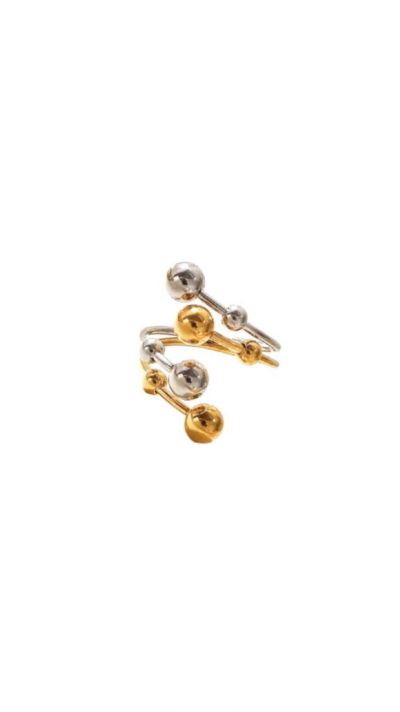 Anillo Balls Bicolor