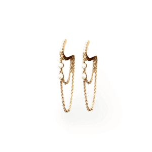 Aritos Cadenas Circon Gold