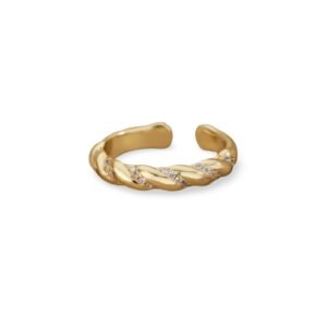 Anillo Roll Circon Gold