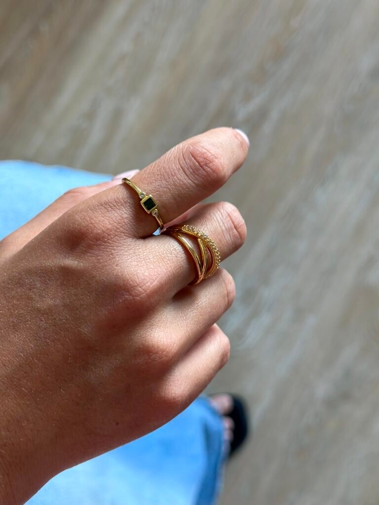 Anillo Gran Vía Circon Gold