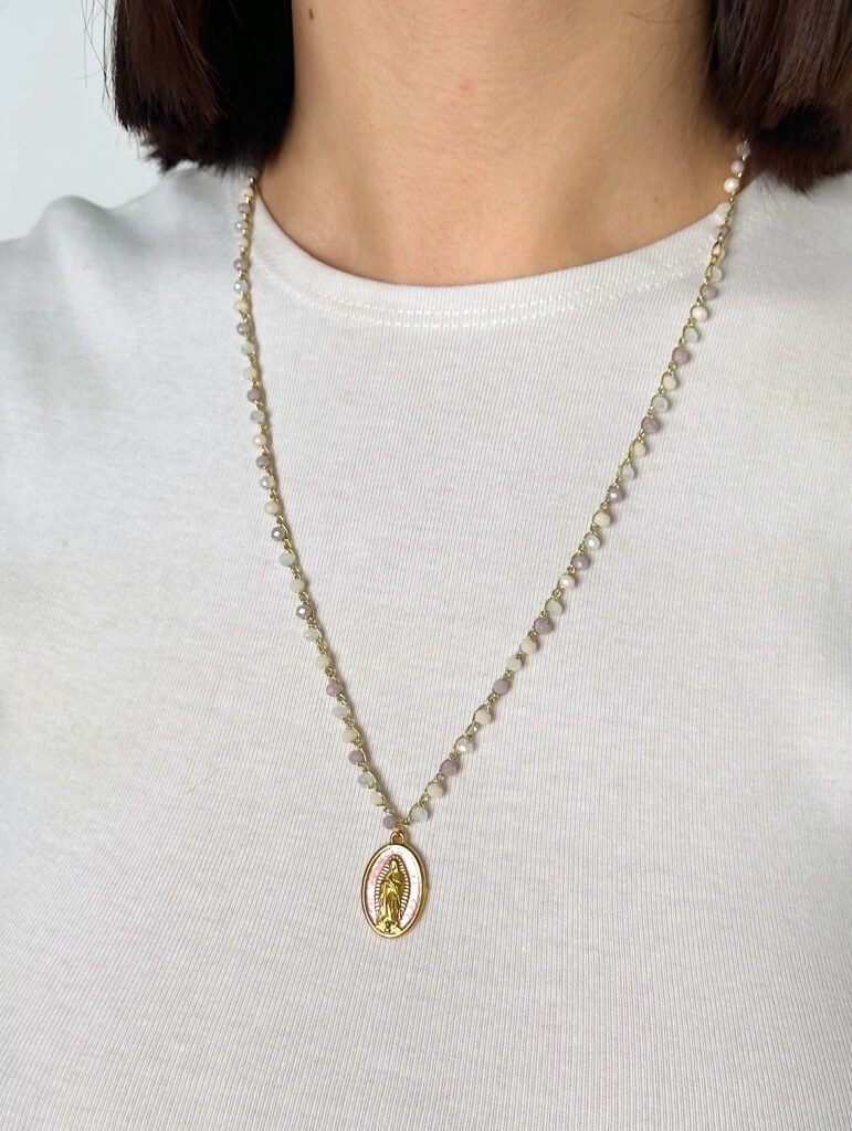 Collar Crochet Milagrosa