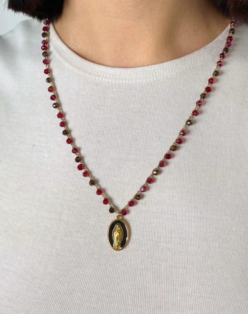 Collar Crochet Milagrosa