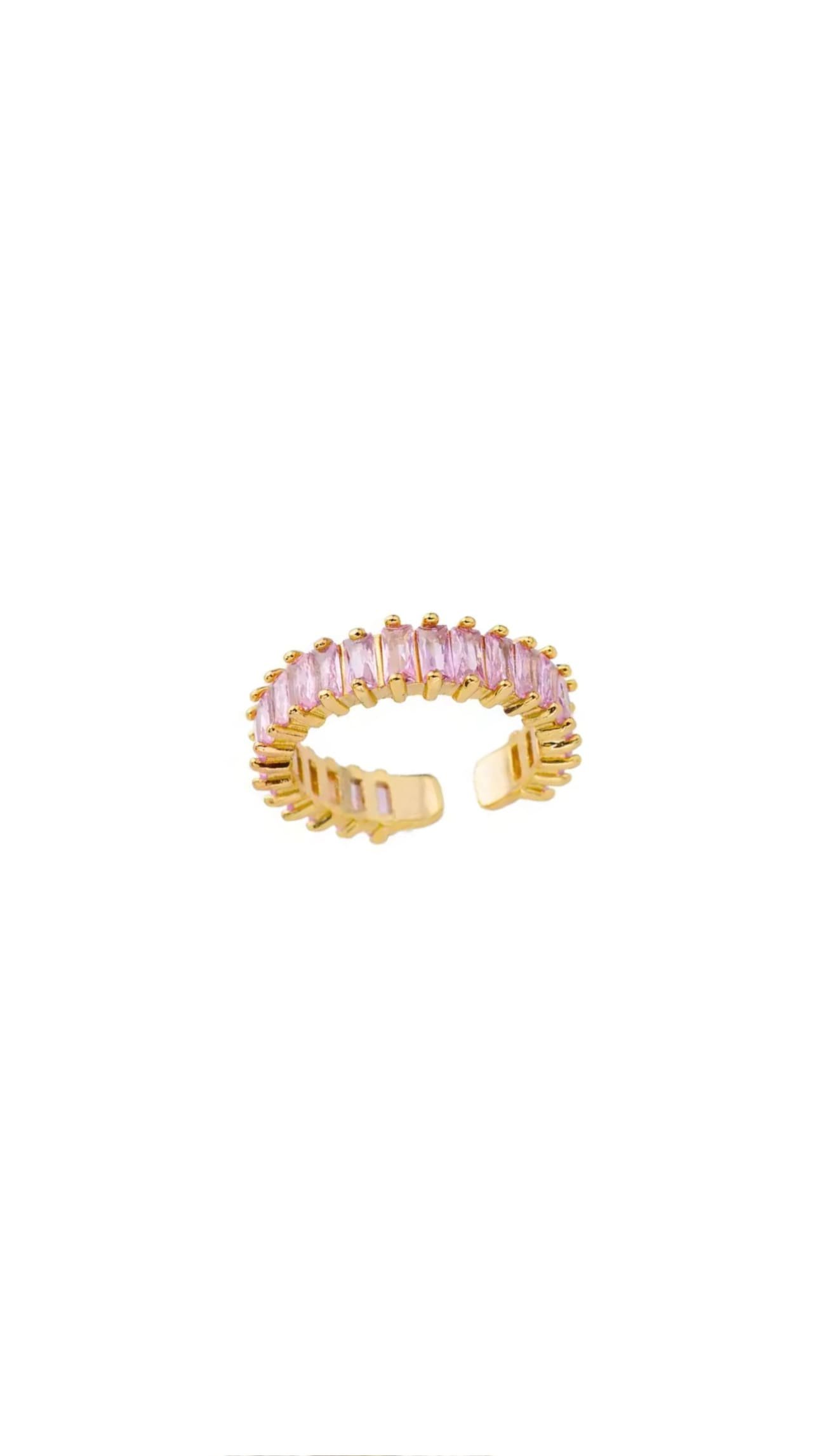 Anillo Macrocircons Rosa Gold