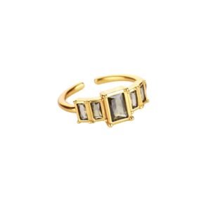Anillo Grace Kaki Gold